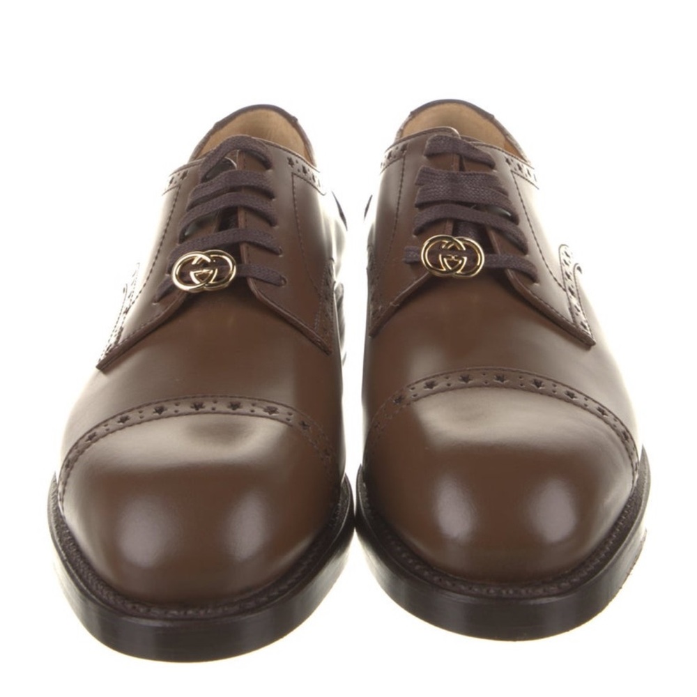 Gucci Leather Oxfords - Picture 2 of 5